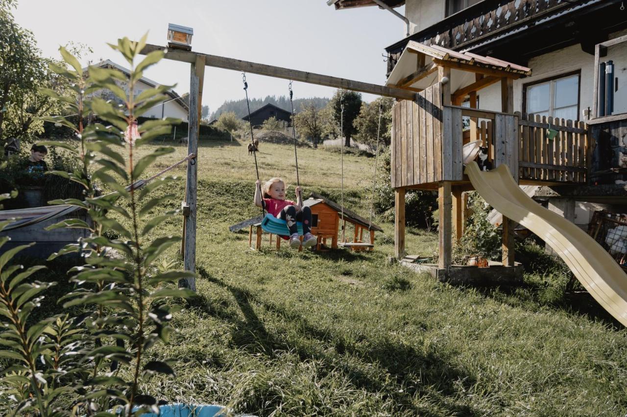 Knollgut Ferienwohnung Buchberg Goldegg Exterior foto